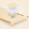 Коврик c подушкой самонадувной NATUREHIKE CNK2300DZ014 D01 бежевый 3см 6976507663397