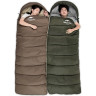 Спальный мешок NATUREHIKE U SERIES U350S 6927595764329 двойной хлопок осень-зима Green
